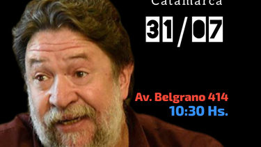 Claudio Lozano disetará en Catamarca