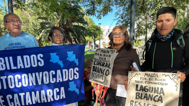 Jubilados autoconvocados y la Unión de Pueblos Diaguita de Belén se unen en defensa de los derechos