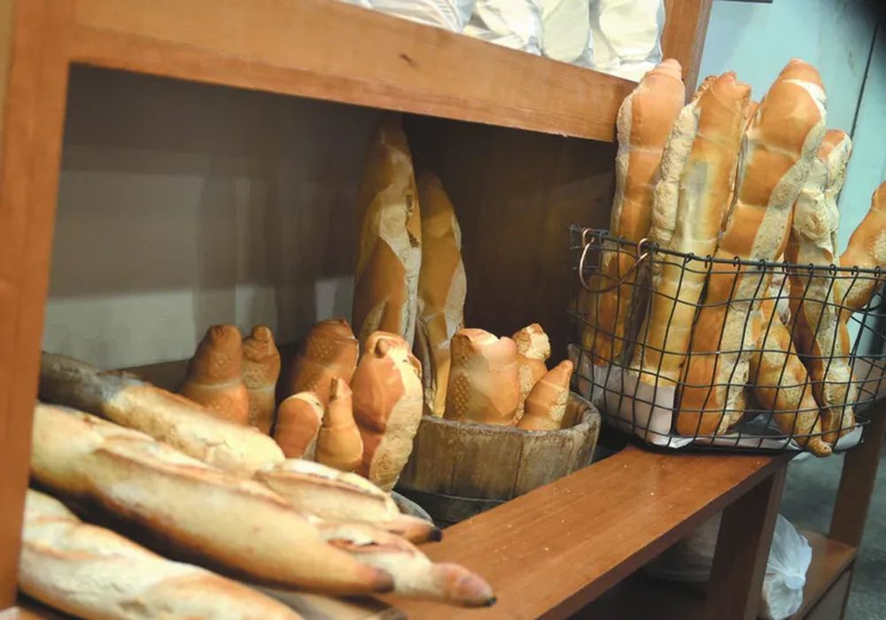Pan. La gente compra por unidad.
