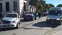 Violento choque en San Isidro