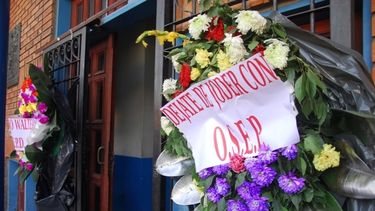 Fuerte adhesión y mensaje mafioso en el paro del SOEM