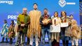 saul suarez, de laguna blanca, gano el premio al mejor poncho 2026