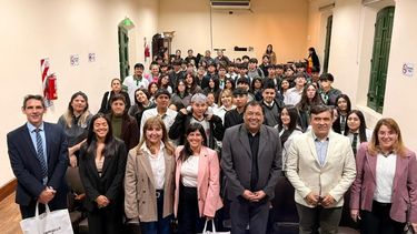 estudiantes de la escuela municipal miguel cane participaron de una jornada sobre el regimen penal juvenil
