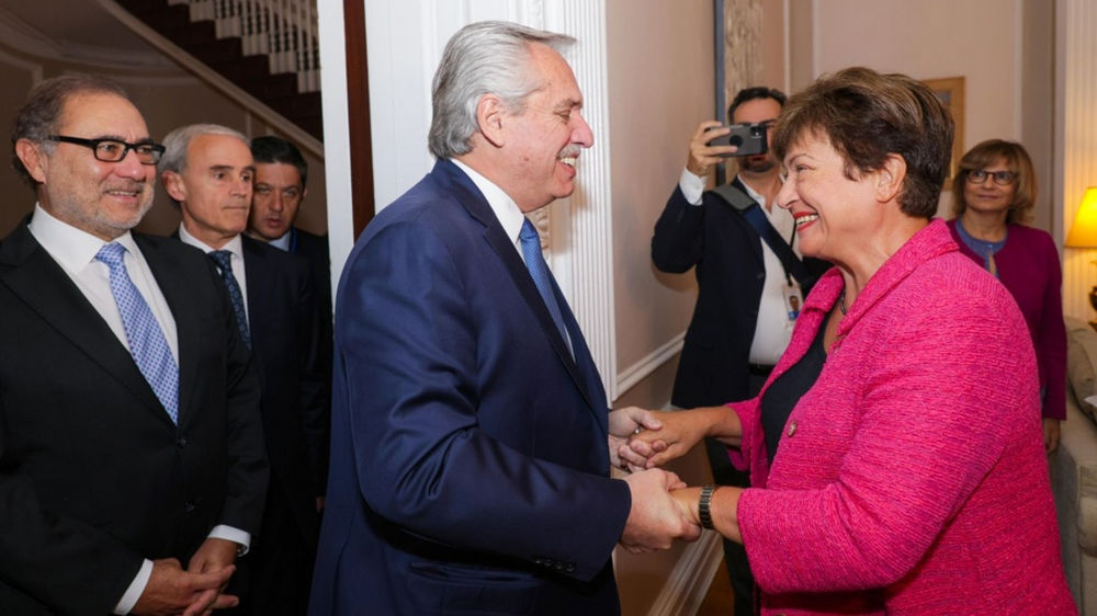 El presidente argentino y la titular del FMI