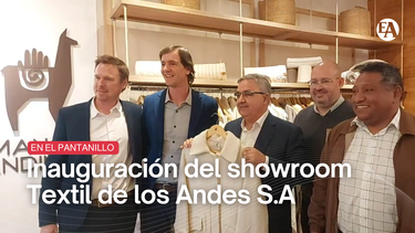 Inauguración del showroom Textil de los Andes S.A