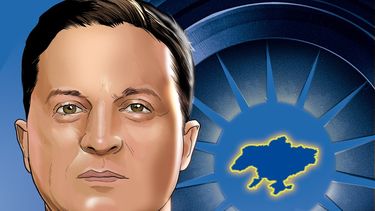Portada. El presidente de Ucrania