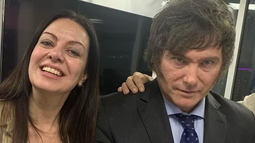 Sandra Pettovello y Javier Milei