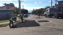 Avanza la repavimentación de avenidas y refuerzan el bacheo