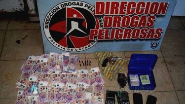 Cantante cuartetero detenido con droga