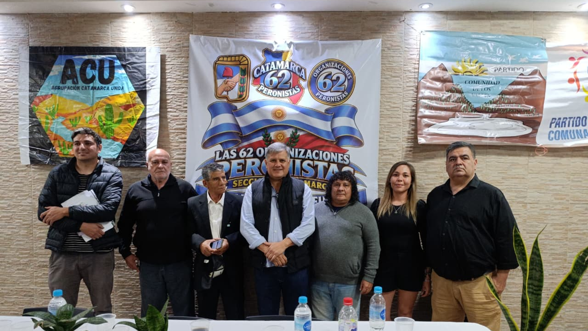 Las 62 Organizaciones Peronistas conformaron una nueva mesa directiva en Catamarca