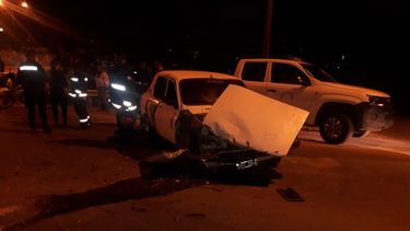 Se produjo un accidente sobre av. México