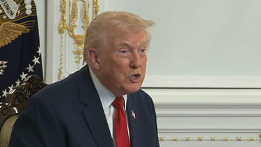 Donald Trump, presidente de los Estados Unidos.