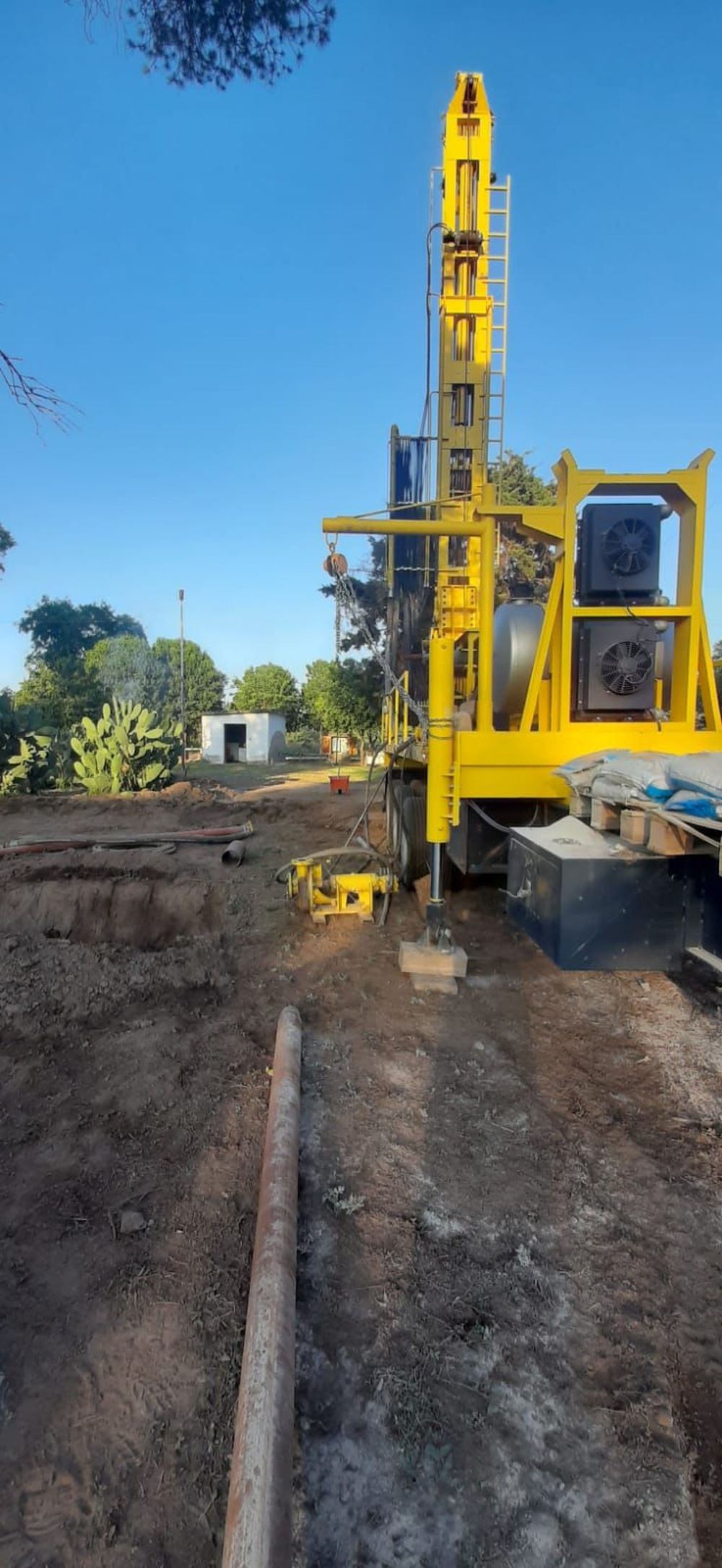 Trabajos en Bañado de Ovanta.&nbsp;