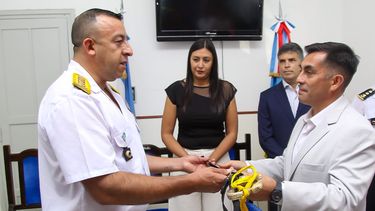 nuevas autoridades en la jefatura de policia de la provincia