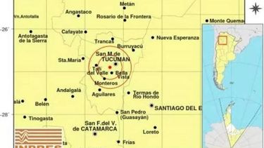 Sismo. El evento duró entre 10 y 15 segundos