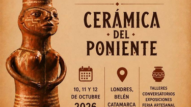 Londres será sede del 1° Encuentro de Ceramistas del Oeste Catamarqueño