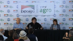 Javier Milei: Los buenos son los azules y los hijos de puta son los que tienen trapos en la cara