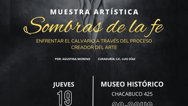 Muestra artística Sombras de la fe, en el Museo Histórico