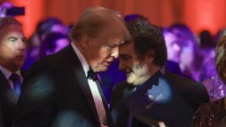 Sin fisuras. Donald Trump premia el alineamiento incondicional de Milei a sus directivas geopolíticas.