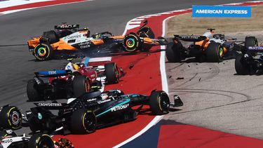 colapinto termino 14° en el accidentado sprint del gp de estados unidos