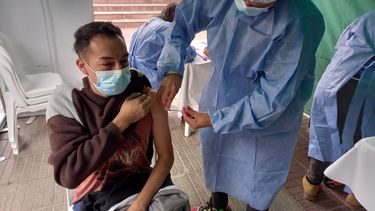 dosis de refuerzo en valle viejo y la plaza 25 de agosto