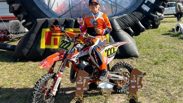 En 65 cc. Jorge Herrera.