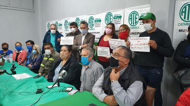 Los sindicatos desafían la cuarentena y ratifican marcha contra la reforma del Estado