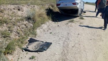 Volcó un auto en Aconquija