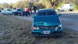 Tremendo choque en cadena en la Ruta Provincial Nº 1