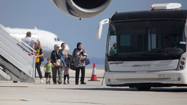 chile recibio un vuelo humanitario con ciudadanos evacuados del libano