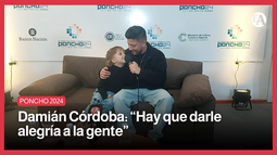 Damián Córdoba: Hay que darle alegría a la gente