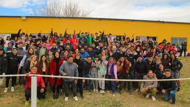 se llevo a cabo una jornada de futbol comunitario