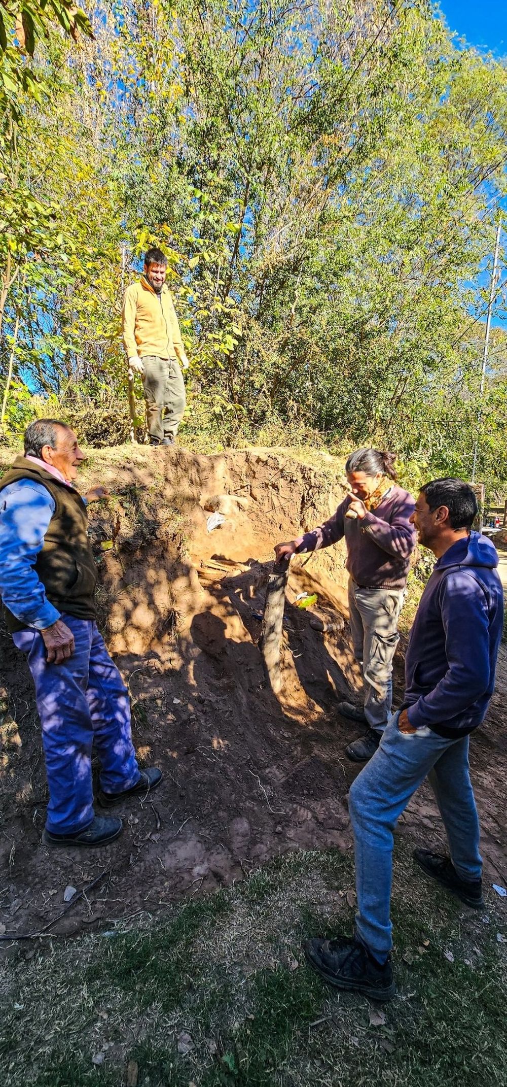 Descubren restos prehispánicos tras el derrumbe de una barranca