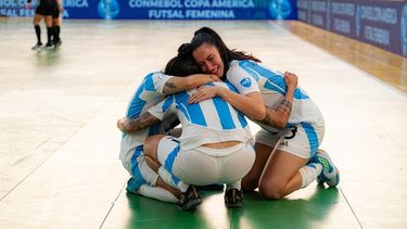 La Selección femenina de futsal se clasificó al Mundial. (AFA) La Selección femenina de futsal se clasificó al Mundial. (AFA)