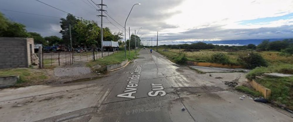 Derrape. En la Costanera del río del valle, en el sur de la ciudad.