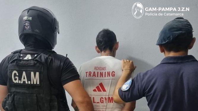 Aprehenden a un joven por amenazar con un vidrio a su madre en Polcos