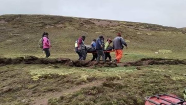 una mujer argentina fallecio en peru al ser alcanzada por un rayo mientras realizaba una excursion