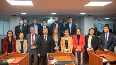 El vicegobernador Dusso recibió al embajador de China