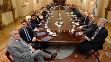 milei se reunio con los gobernadores en la rosada