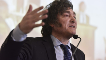 Candidato. Javier Milei, de La Libertad Avanza.&nbsp;