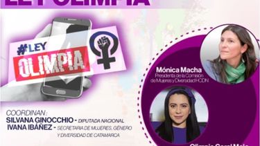 conversatorio sobre la ley olimpia, que castigara la violencia digital contra las mujeres