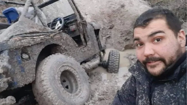 El joven desaparecido en Chubut.&nbsp;
