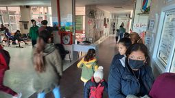 Alta ocupación de camas por casos de bronquiolitis en el Hospital de Niños
