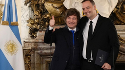 Javier Milei deja a Manuel Adorni a cargo de la gestión durante su viaje a Davos Javier Milei deja a Manuel Adorni a cargo de la gestión durante su viaje a Davos