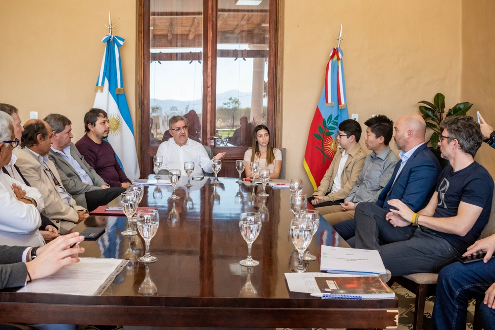 Reunión.&nbsp; Para avanzar con el Plan Estratégico de infraestructura energética