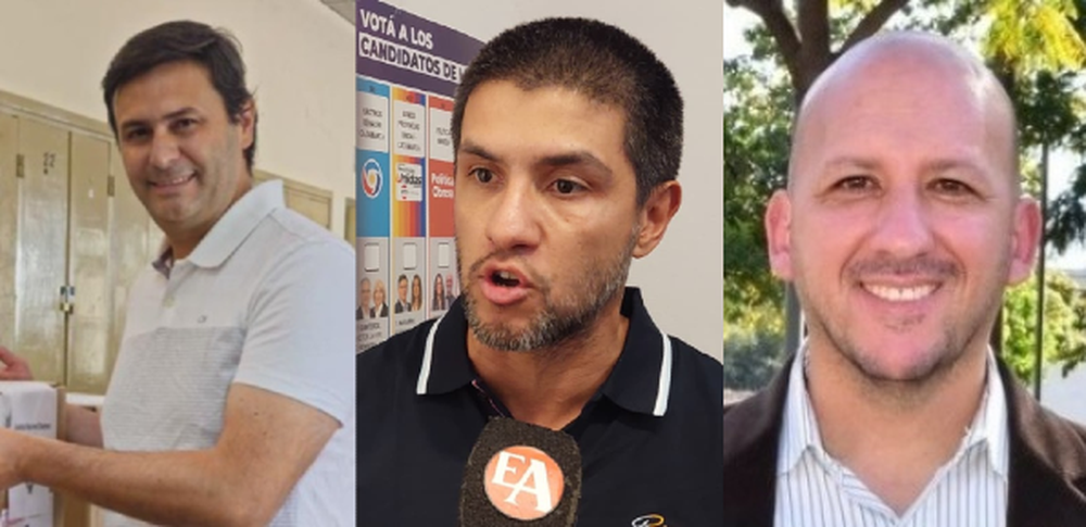 Al Concejo Deliberante. Gustavo Aguirre, Diego Figueroa y Christian Perea Ansinelli, nuevos ediles.