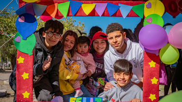 Con una tarde repleta de juegos se celebró el Mes de las Infancias en Fray Mamerto Esquiú