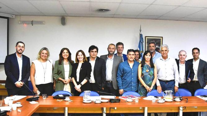 Comisión. Murúa y Ávila participaron en la comisión de minería.
