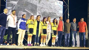 el lanzamiento de la vuelta al valle para damas se presento en valle viejo