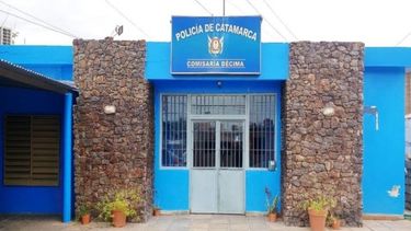 Comisaría. Donde sucedieron los supuestos hechos de violencia.